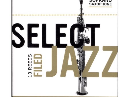 D’ADDARIO SELECT JAZZ FILED REEDS 2 SOFT SOPRANO SAXOPHONE Online Hot Sale