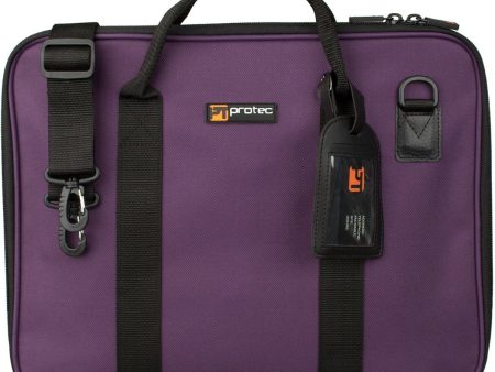 Protec Music Portfolio Bag with Shoulder Strap in Purple For Sale