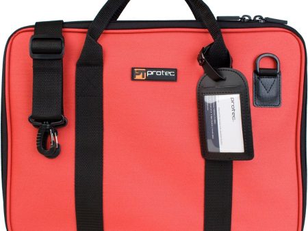 Protec Music Portfolio Bag with Shoulder Strap in RED For Discount