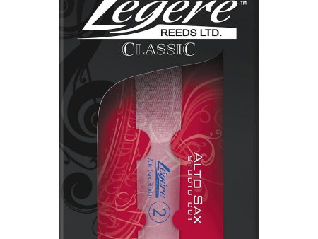 Legere Studio Cut Eb ALTO Saxophone 2-3 4 Strength Single Synthetic Reed Cheap