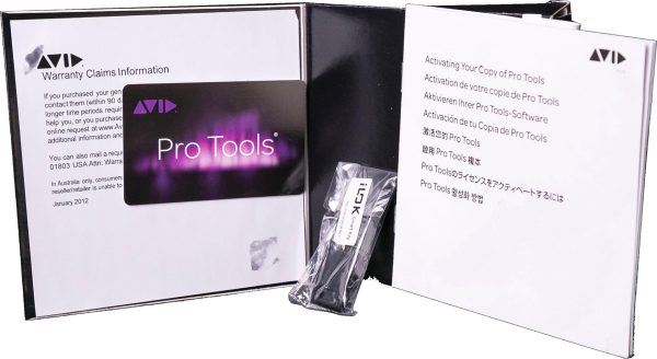 Avid Pro Tools 2020 Activation Card Unregistered Perpetual License With ILOK2 Online Sale