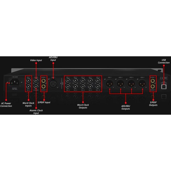 Antelope Audio OCX HD High Resolution Master Clock For Sale