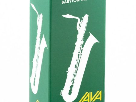 Vandoren Java (Green) Bariotne Saxophone Reeds, 5-Pack 2.0 Strength Online now