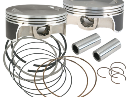 S&S Cycle 2007+ BT 4-1 8in FD Piston Set - .030in Online Hot Sale