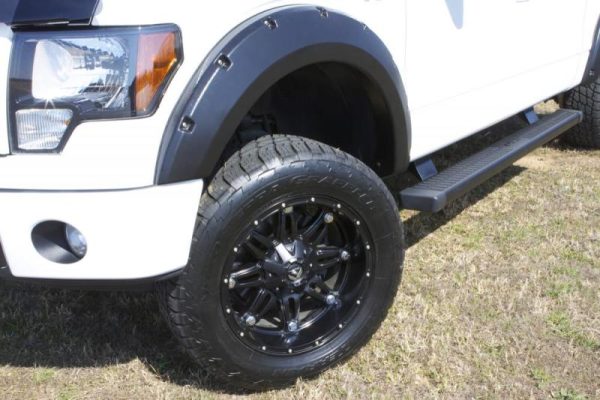 Lund 04-08 Ford F-150 RX-Rivet Style Textured Elite Series Fender Flares - Black (4 Pc.) Cheap