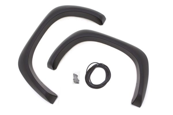 Lund 02-08 Dodge Ram 1500 Ex-Extrawide Style Textured Elite Series Fender Flares - Black (2 Pc.) Online Sale