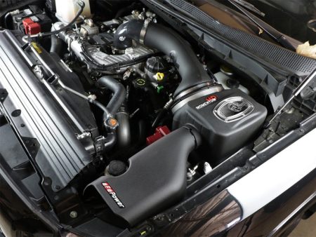 aFe 16-19 Nissan Titan XD V8 5.0L Momentum HD Cold Air Intake System w  Pro DRY S Media Online now