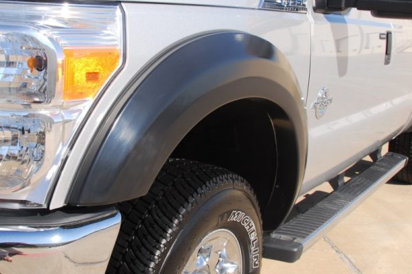 Lund 11-16 Ford F-250 Ex-Extrawide Style Smooth Elite Series Fender Flares - Black (2 Pc.) Hot on Sale