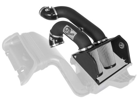 aFe MagnumFORCE 2XP Intake w 3.5in Black Steel Housing Pro DRY S Filter 2017 Ford F-150 V6-3.5L (tt) Fashion