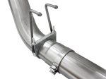 aFe MACHForce XP Exhaust 5in DPF-Back Stainless Steel Exht 2015 Ford Turbo Diesel V8 6.7L Black Tip Cheap