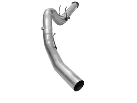 aFe MACHForce XP Exhaust 5in DPF-Back Stainless Steel Exhaust 2015 Ford Turbo Diesel V8 6.7L No Tip on Sale