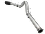 aFe MACHForce XP Exhaust 5in DPF-Back Stainless Steel Exht 2015 Ford Turbo Diesel V8 6.7L Black Tip Cheap