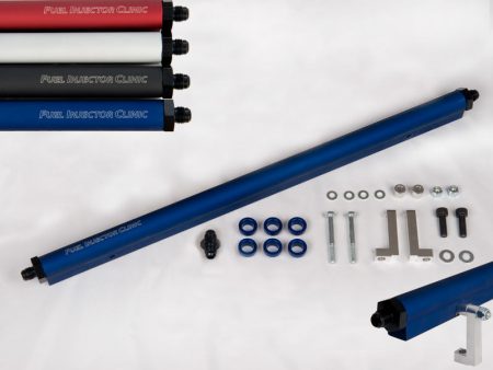 Toyota Supra 2JZ-GTE Fuel Rail -6 Fittings Both Sides For Sale