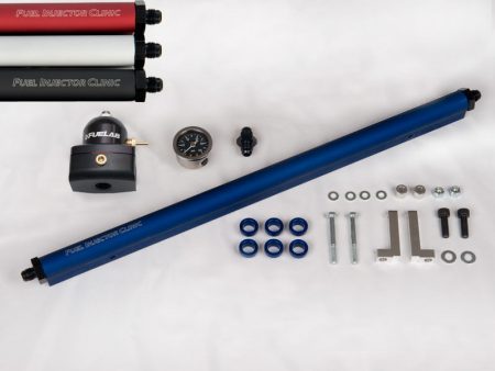 Toyota Supra 2JZ-GTE Fuel Kit With -8 Inlet & -6 Return Fittings Online Sale