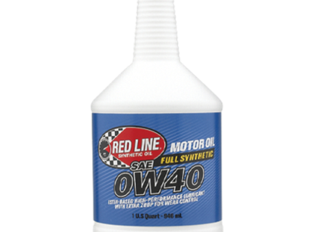 Red Line 0W40 Motor Oil - Quart on Sale